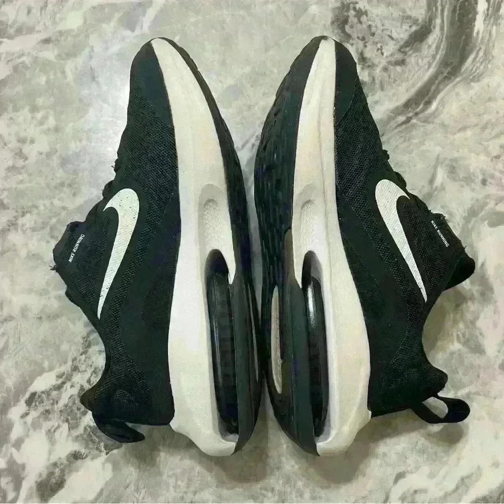 Nike Air Zoom Arcadia DM8492-002 Sz US 1Y EU 32 Black-White running Outdoor - Picture 7 of 11
